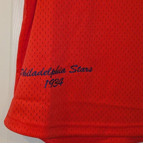 PHILADELPHIA STARS Jersey XS Pink Blue 1934 NEGRO LEAGUE HEADGEAR Stitched NWT - Picture 6 of 11